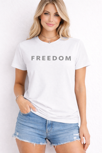 Load image into Gallery viewer, Freedom Obama Quote T-Shirt | Premium DTG Printing Cotton Tee