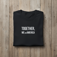 Load image into Gallery viewer, Together, We are America T-Shirt – Inspired by Bad Bunny Super Bowl Theme