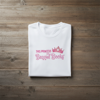 Load image into Gallery viewer, This Princess Loves Banned Books - Premium Women's Crewneck T-shirt
