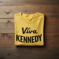 Load image into Gallery viewer, Retro JFK Campaign Slogan T-Shirt | Vintage Political Apparel | Unisex Cotton Tee